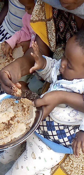 Etiopia - donazione cibo